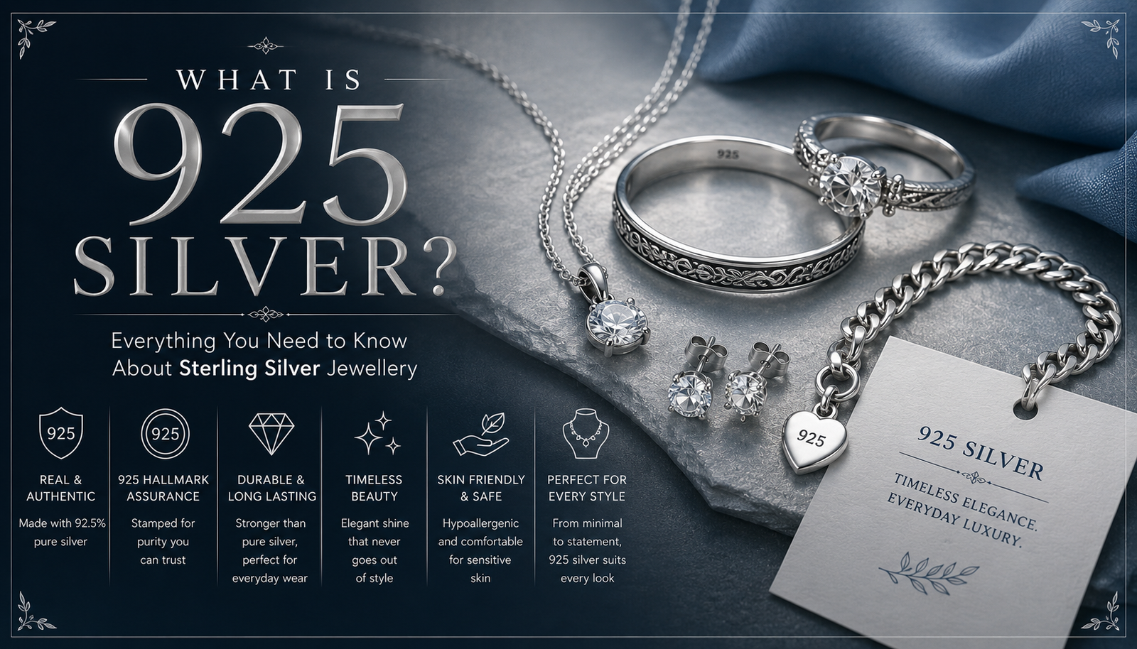 What is 925 Silver? Everything You Need to Know About Sterling Silver Jewellery